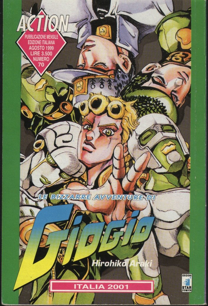 Otaku Gallery  / Anime e Manga / JoJo / Cover Manga / Cover Italy / cop070.jpg